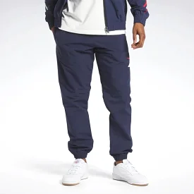 REEBOK MEN'S VECTOR NAVY TRACKPANTS