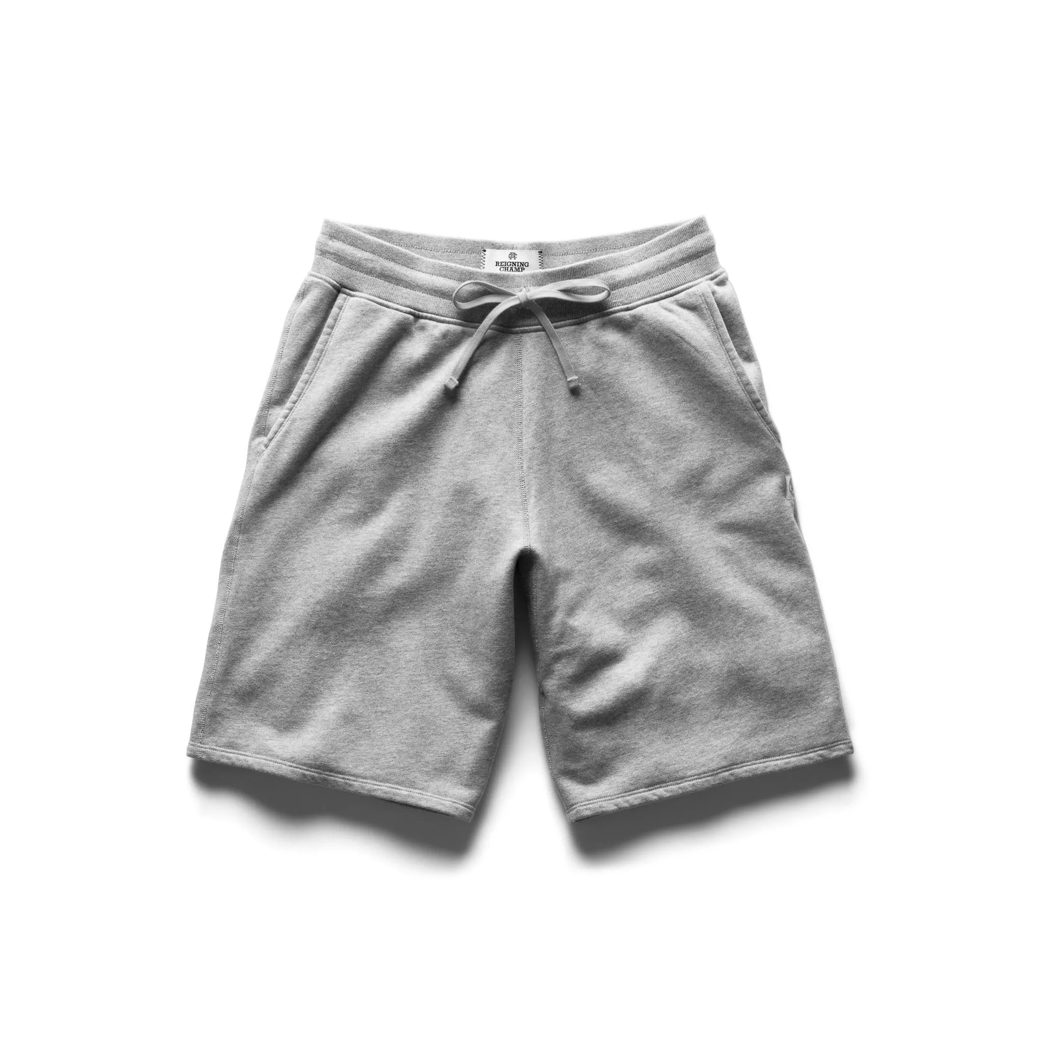 Reigning Champ Knit Lightweight Terry Sweatshort Heather Grey Men Core RC-5174-GRY