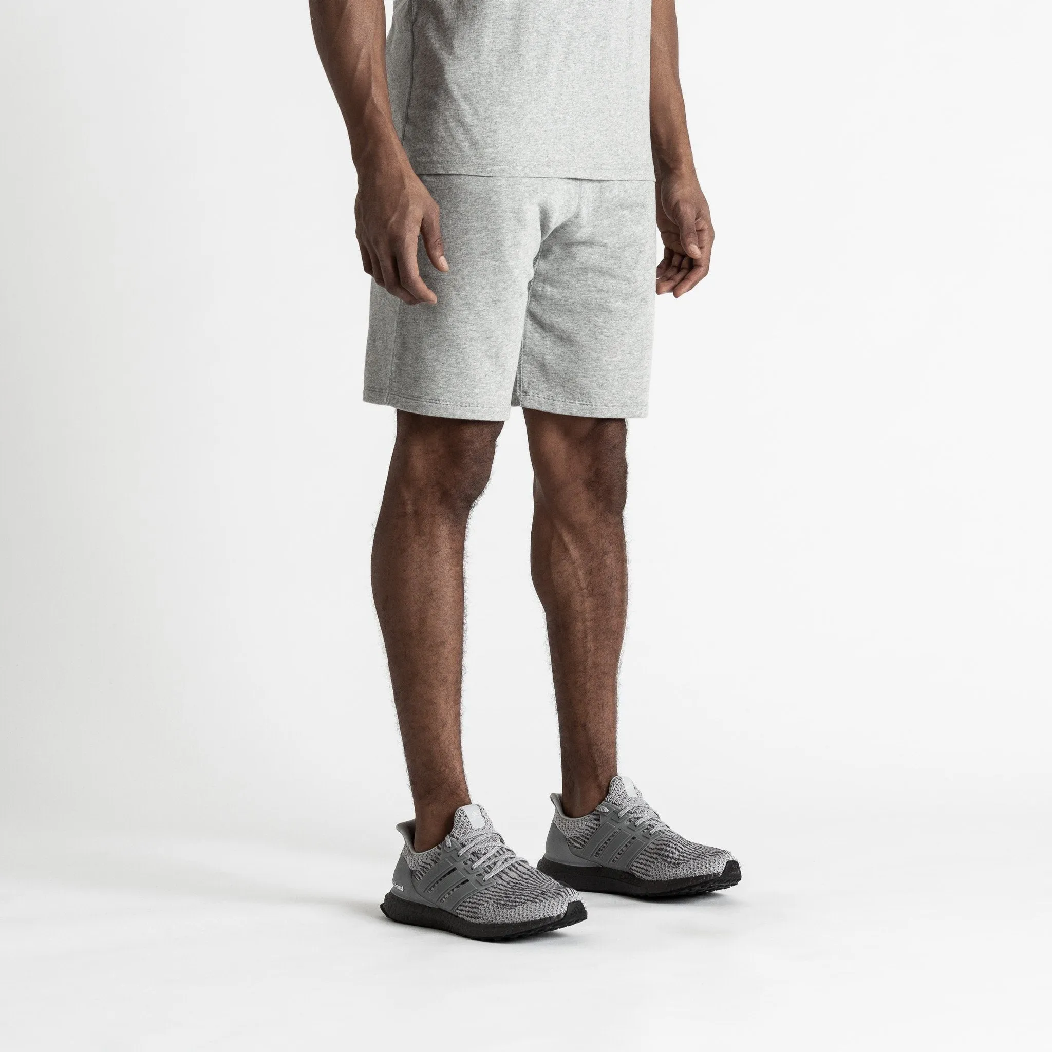 Reigning Champ Knit Lightweight Terry Sweatshort Heather Grey Men Core RC-5174-GRY