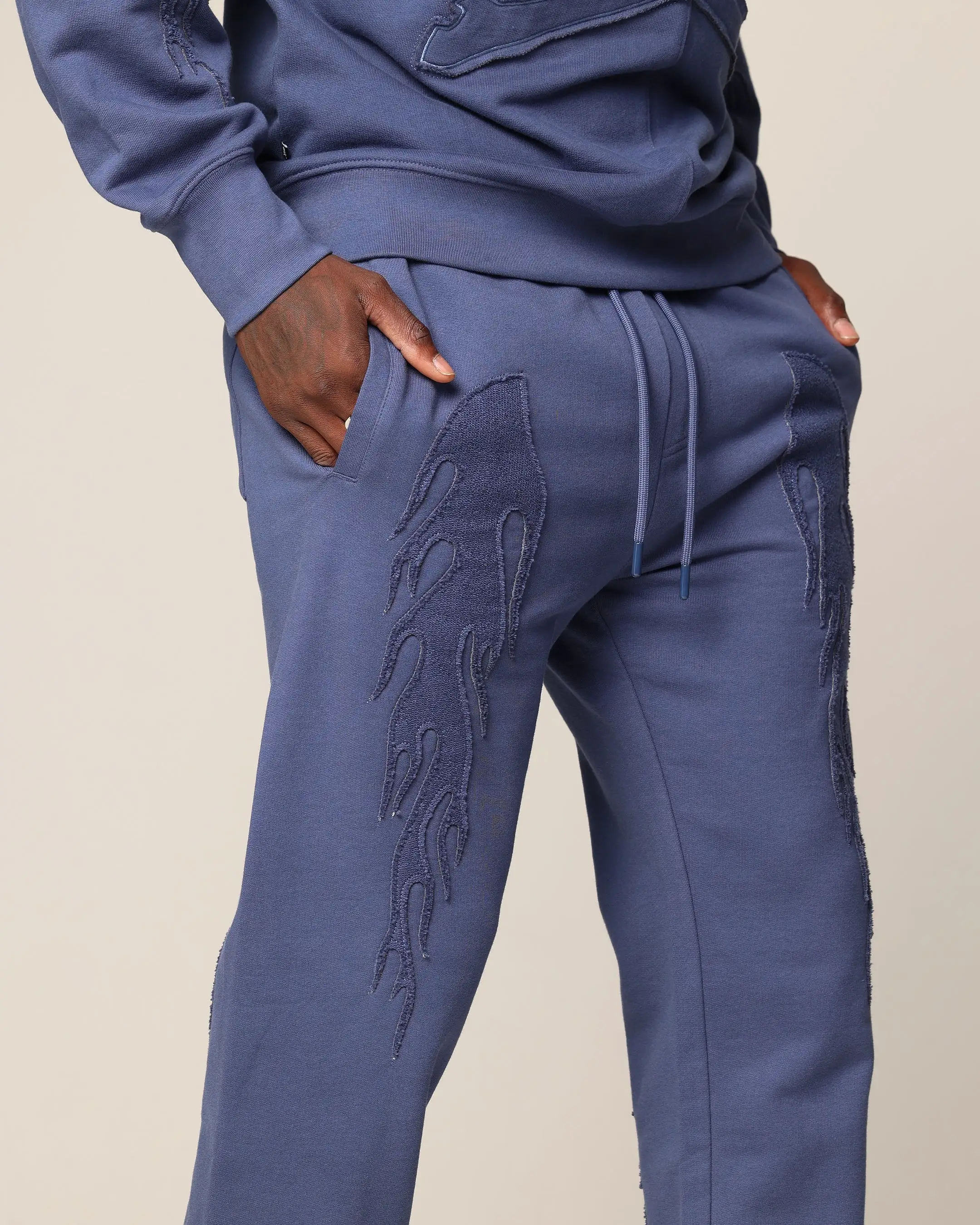 Saint Morta Hellfire Sweatpants Petrol Blue