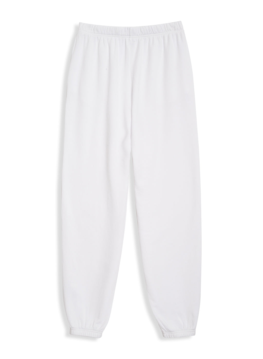 Softest Fleece Sweatpant with Pockets in White