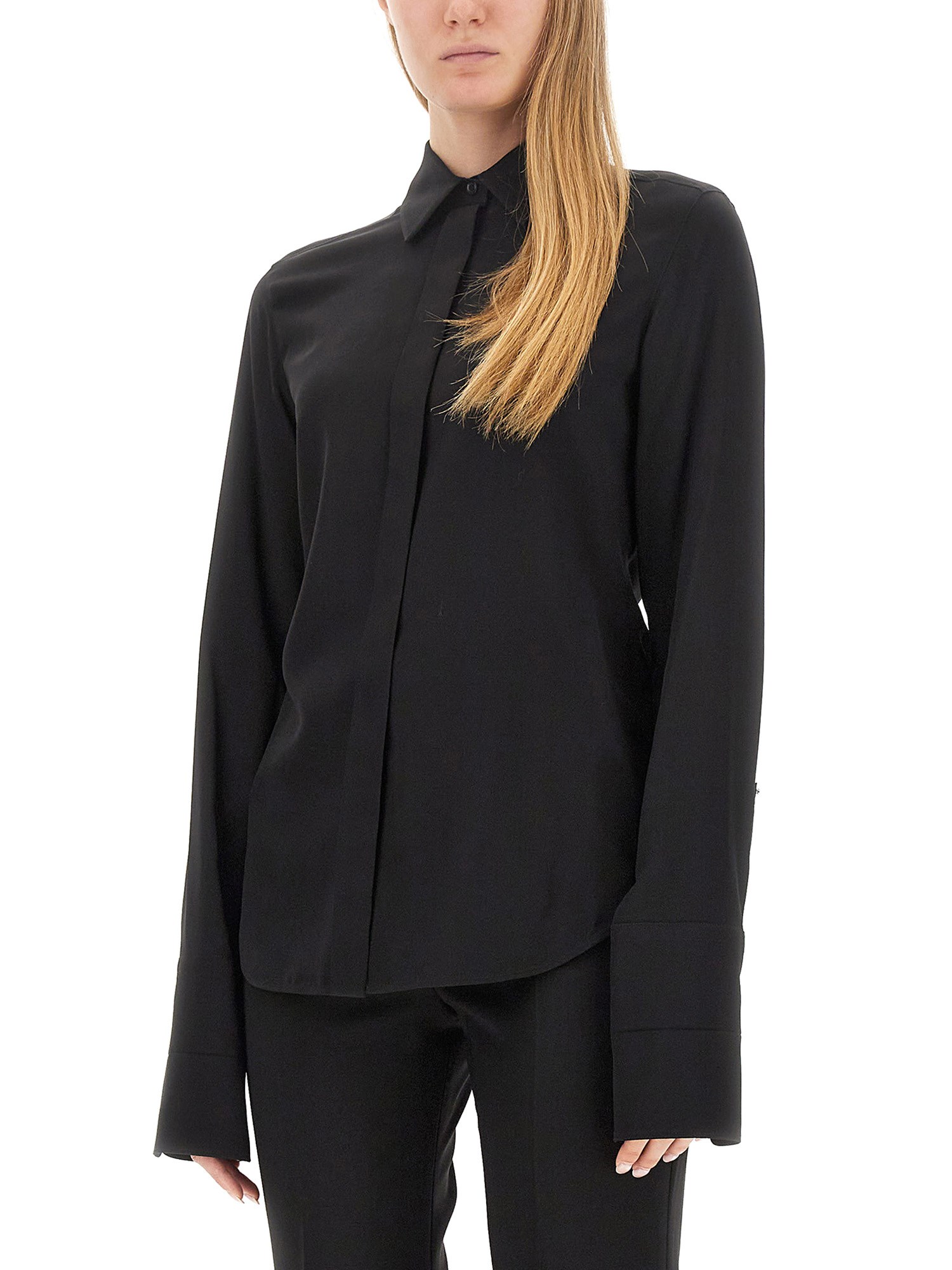 SPORTMAX    SILK ALGEBRA SHIRT