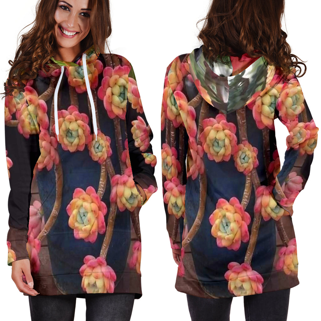 Succulent Flower Women's Dress