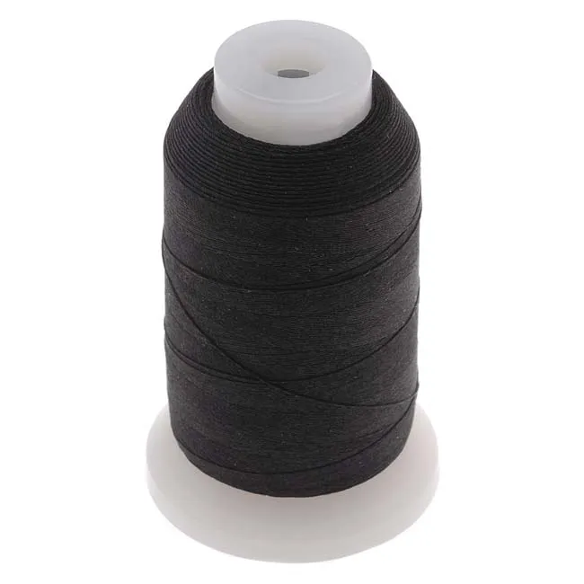 The Beadsmith 100% Silk Beading Thread Size '0' 600 Yards Black - 1 Spool