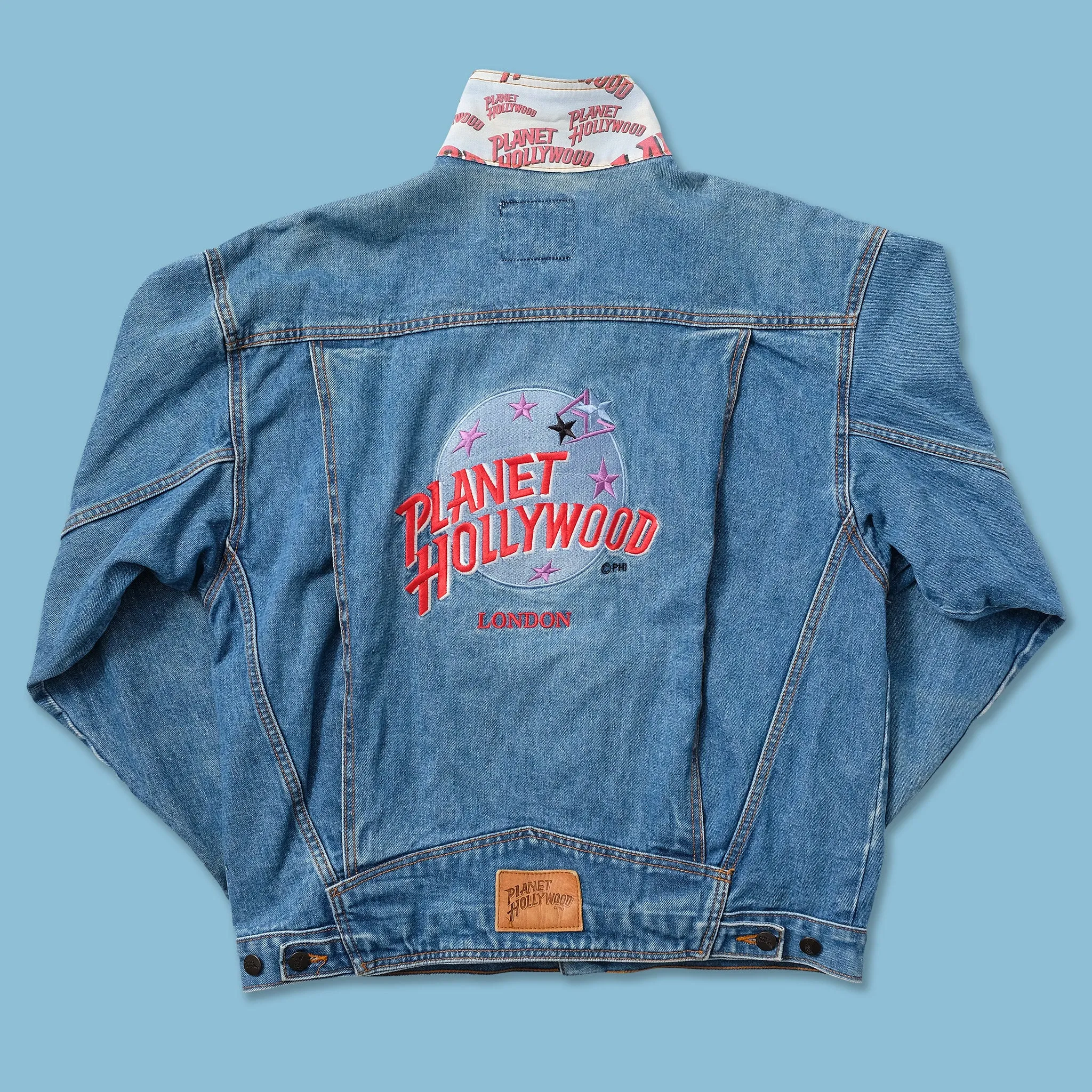 Vintage Planet Hollywood Denim Jacket Medium