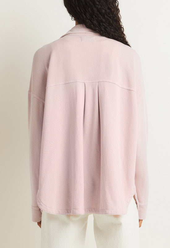 Z Supply - All Day Knit Jacket Rose